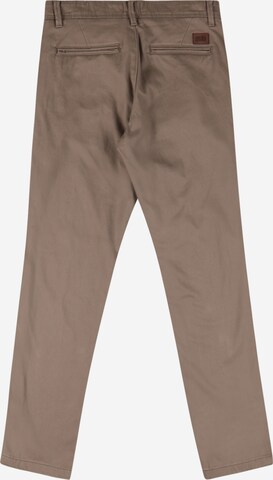 Jack & Jones Junior Regular Pants 'MARCO BOWIE' in Brown