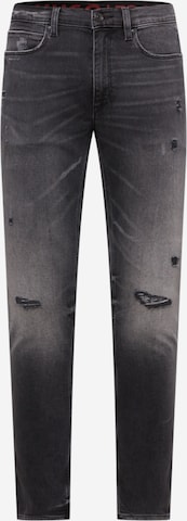 HUGO Red Regular Jeans 'HUGO 734' in Grey: front