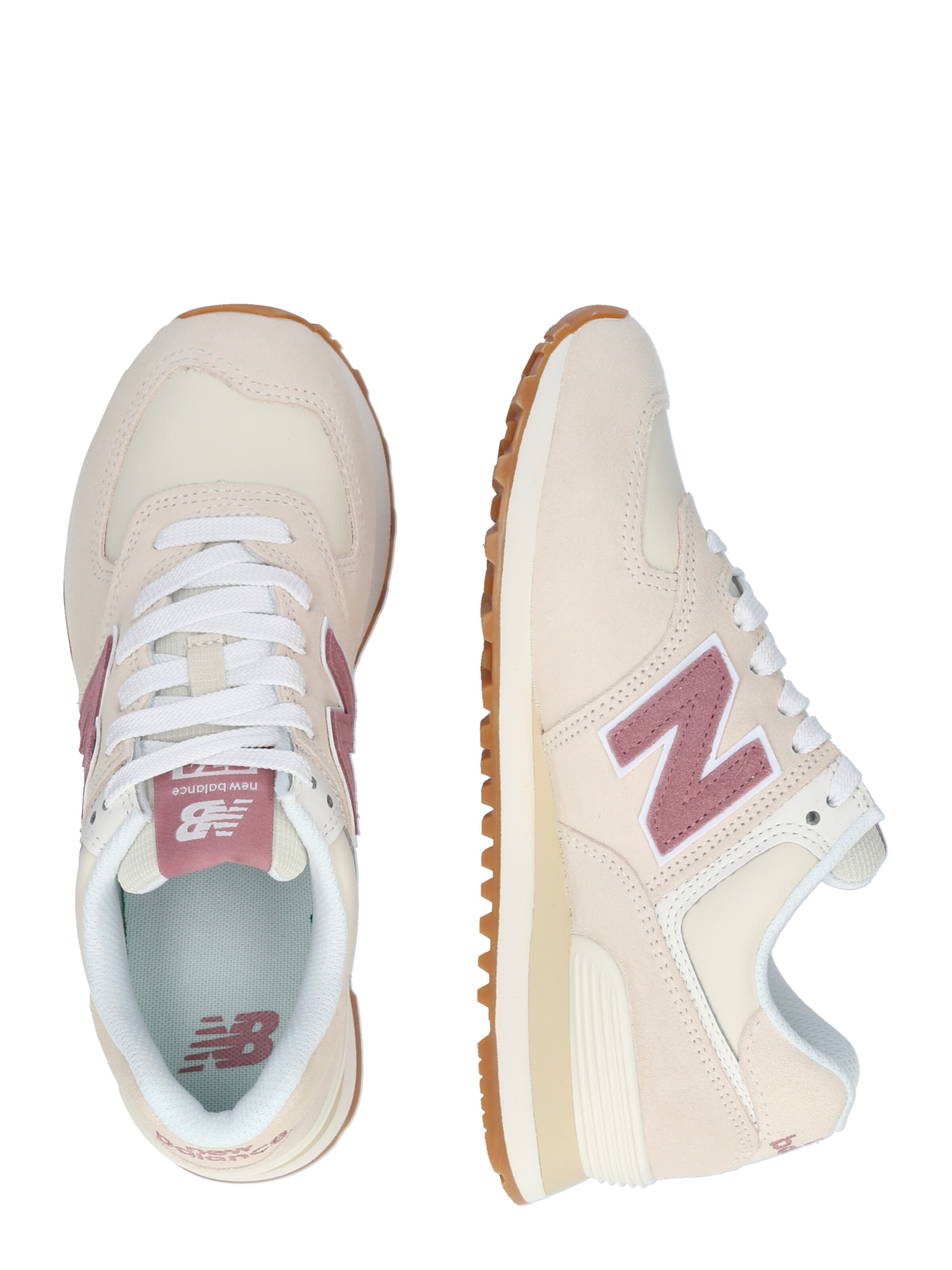 Baskets basses '574' new balance en beige
