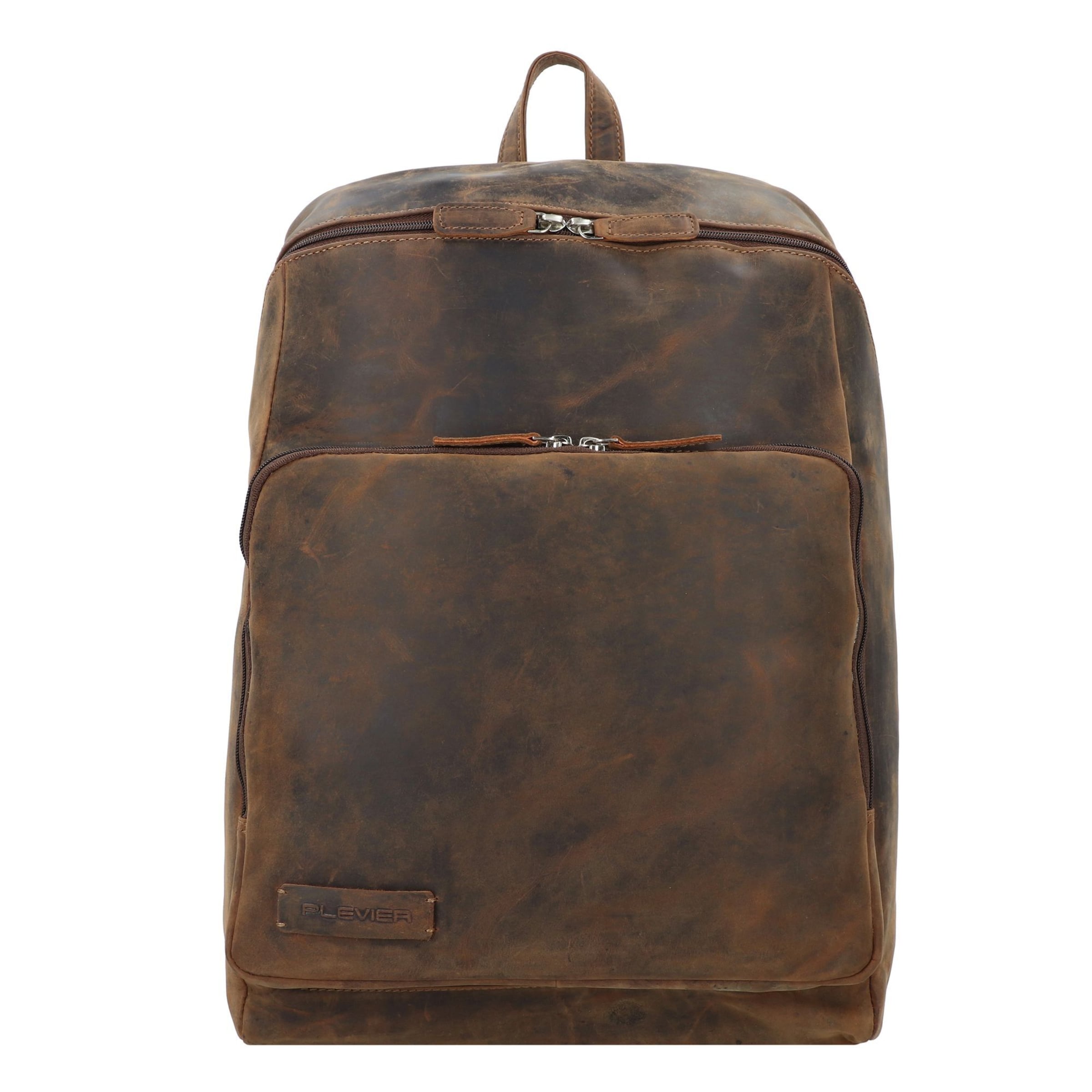 Plevier Backpack 'Hertz' in Brown: front