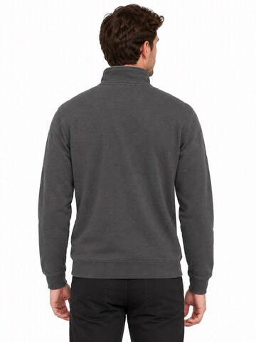 ØRN Workwear Sweatshirt 'ORN Grouse Quarter-Zip Sweatshirt – Marineblauw' in Grijs
