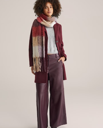 Wide Leg Pantalon WE Fashion en rouge