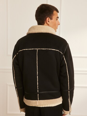 Guido Maria Kretschmer Men Between-Season Jacket 'John' in Black