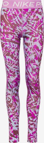 NIKE Skinny Sporthose 'PRO' in Pink: predná strana