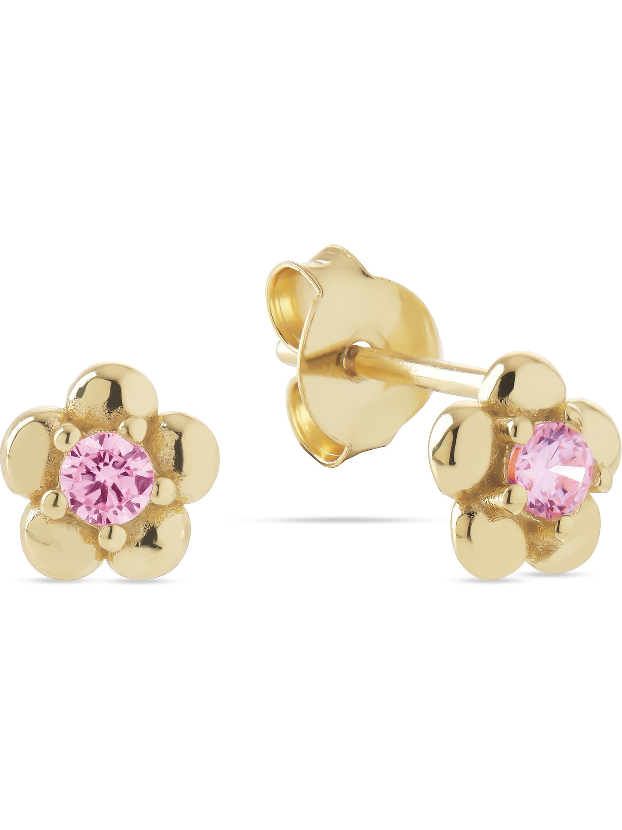 FAVS Little Friends Ohrringe in Gold: Vorderseite