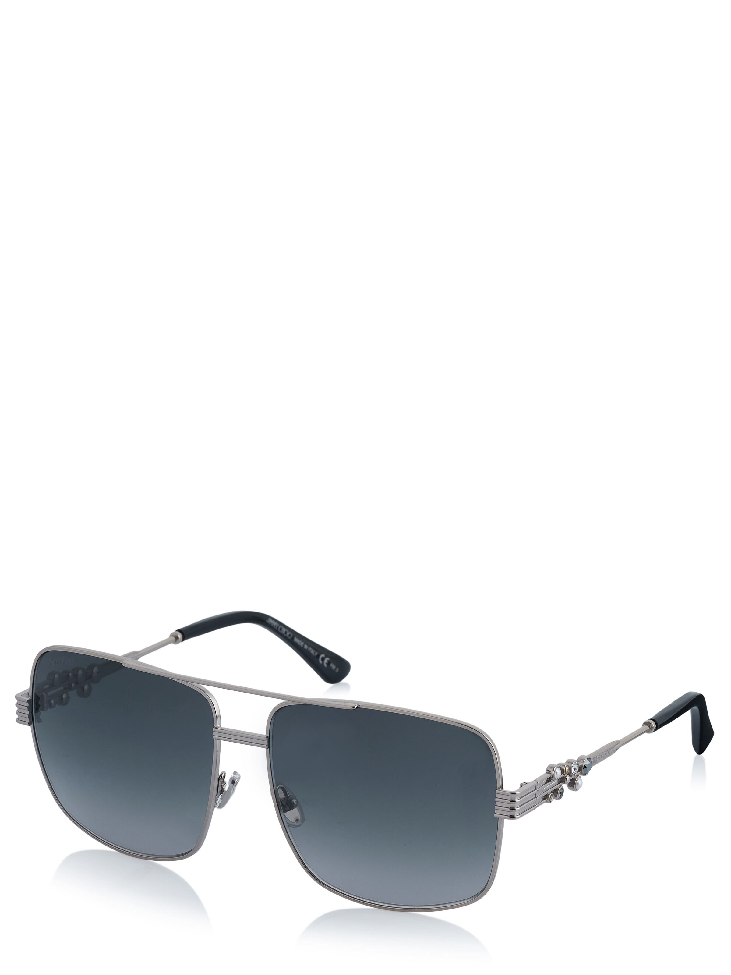 JIMMY CHOO Zonnebril 'Jimmy Choo Sonnenbrille' in Zilver