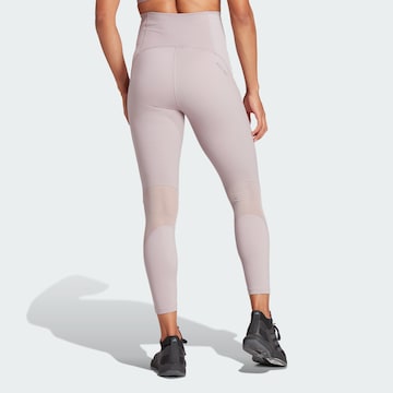 ADIDAS PERFORMANCE Skinny Workout Pants 'Tailored Hiit' in Purple
