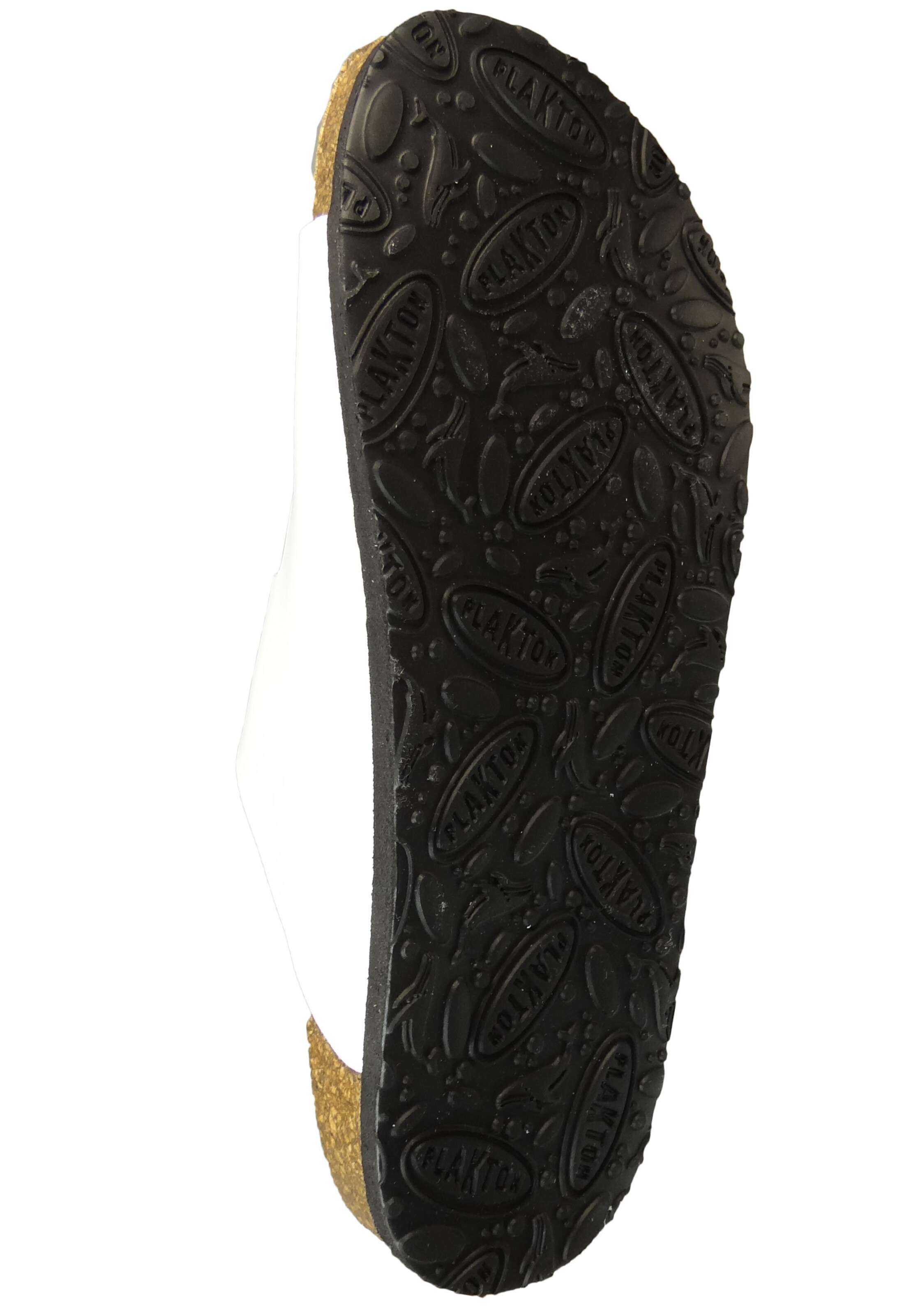 Mule 'Nappa Rust' Plakton en blanc