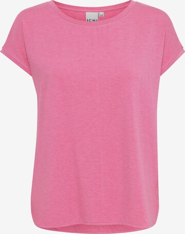 ICHI T-shirt i rosa: framsida