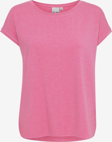 ICHI Shirt in Roze: voorkant