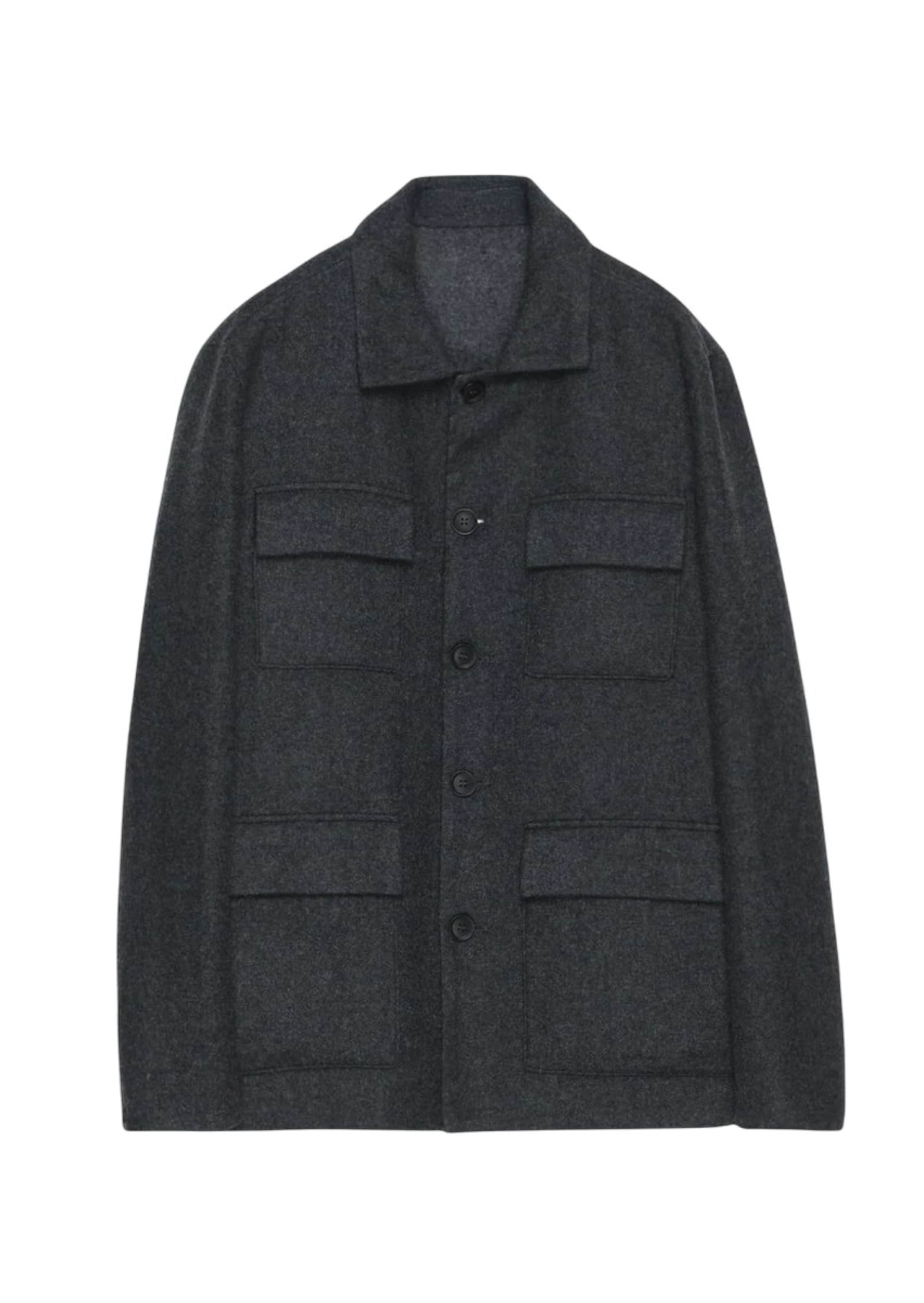 Ramsey Between-Season Jacket in Grey: front