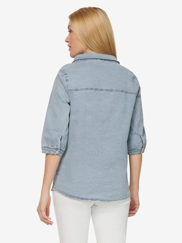 Linea Tesini by heine Blouse in Blauw