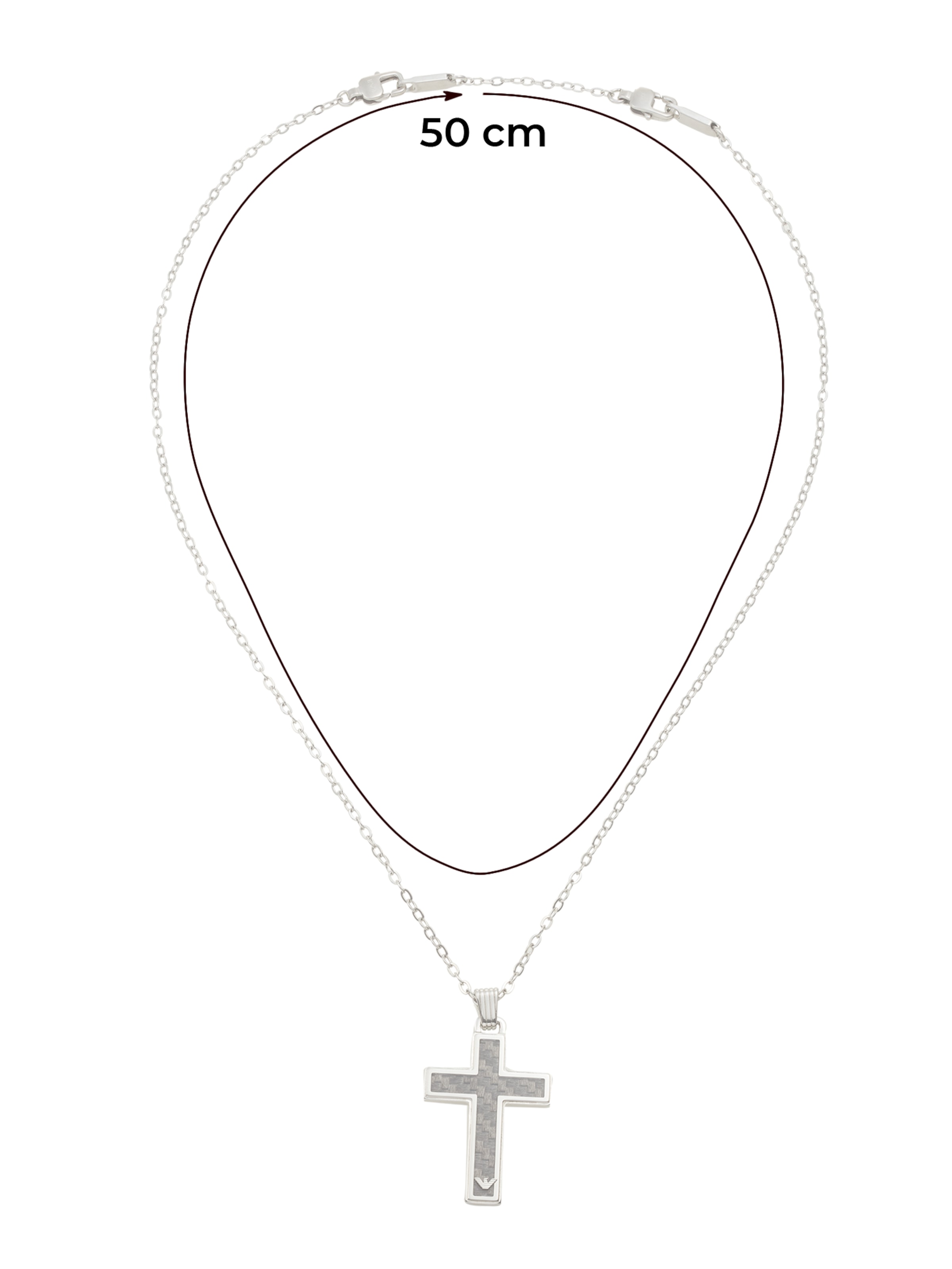 Emporio Armani Верижка 'EGS1705040' в сребърно