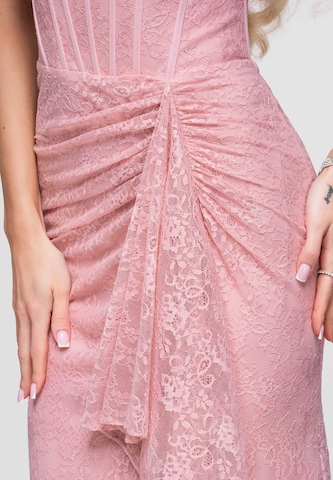 Robe de soirée Ombre en rose