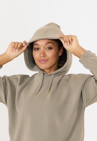 Athlecia Sports sweatshirt 'NAMIER W' in Brown