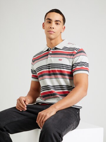 LEVI'S ® Тениска 'Levis HM Polo' в сиво: отпред