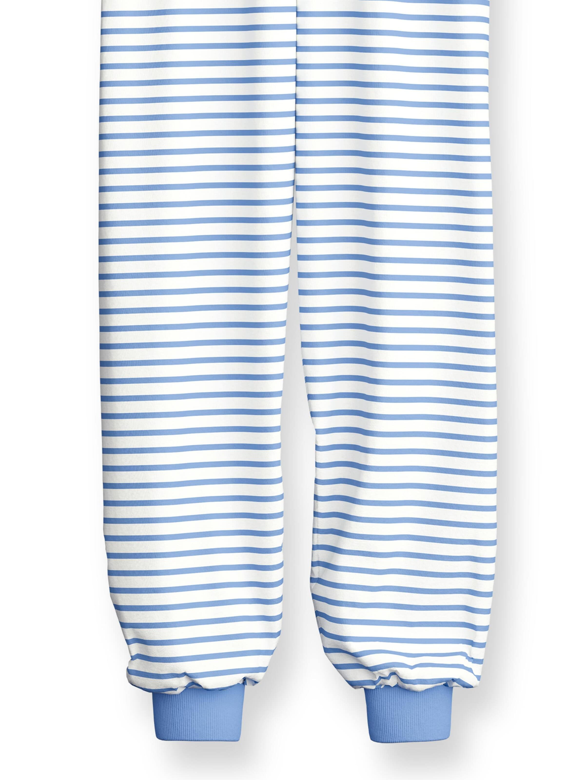 CALIDA Pajamas 'Kids Stripes' in Blue