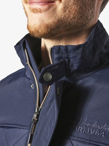 Jan Vanderstorm Between-Season Jacket 'Ingedal' in Blue