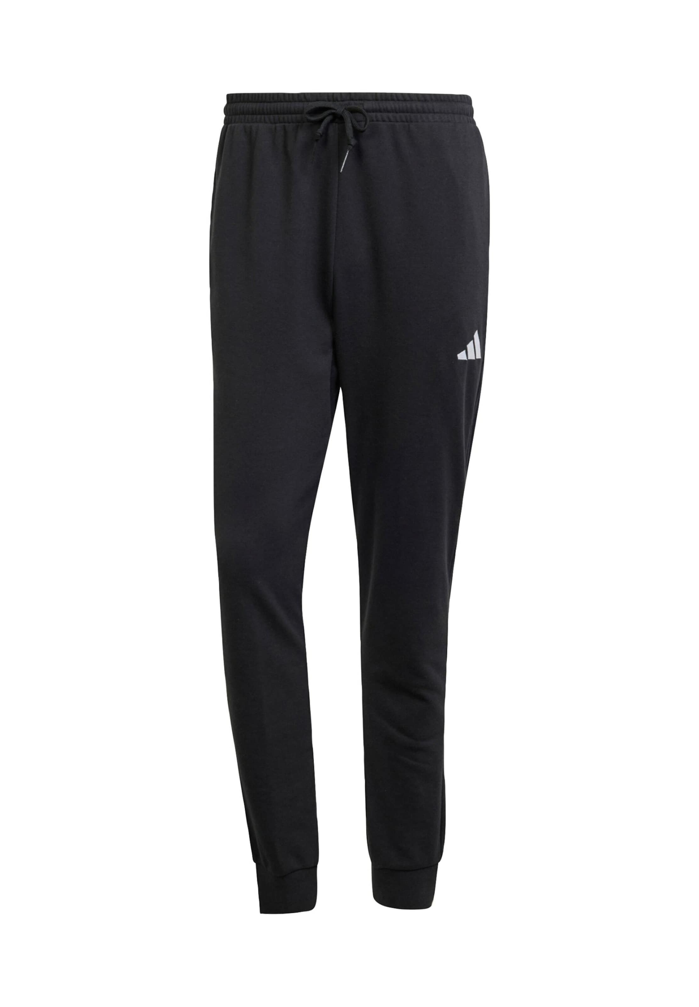 ADIDAS SPORTSWEAR Tapered Παντελόνι φόρμας 'FEELCOZY' σε μαύρο