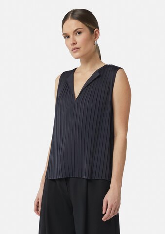 COMMA Blouse in Blue: front