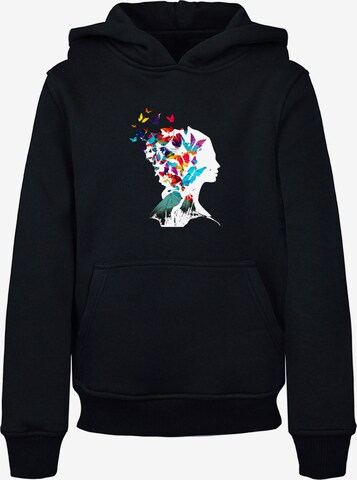 F4NT4STIC Sweatshirt in Zwart: voorkant