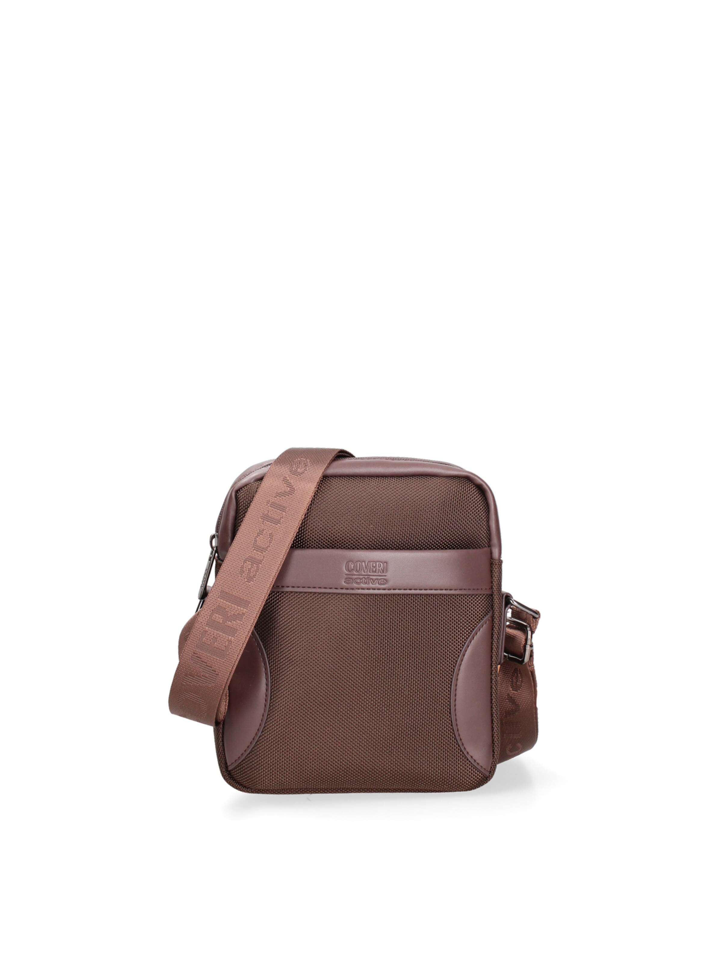 Borsa a tracolla di Coveri Collection in marrone: frontale