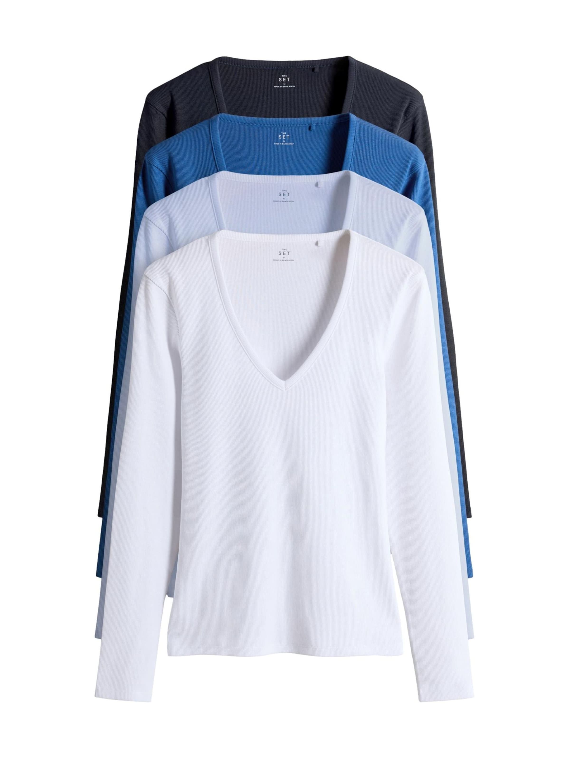 The Set Póló - kék: elől