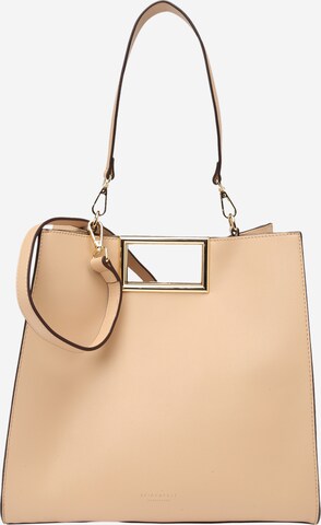 Seidenfelt Manufaktur Shoulder Bag 'Bjerre' in Beige