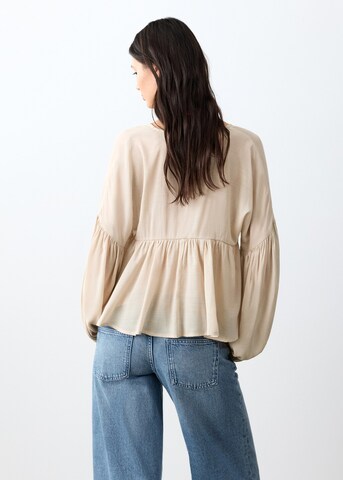 MANGO TEEN Blouse 'Grain' in Beige