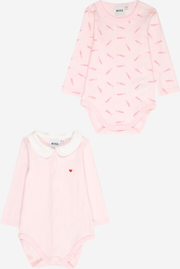 BOSS Kidswear Pijama entero/body en rosa / rosa claro / rojo, Vista del producto