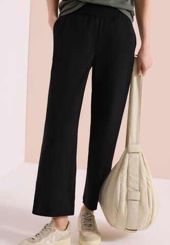 CECIL Loose fit Pants in Black