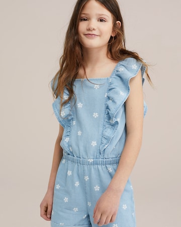 WE Fashion Overall i blå