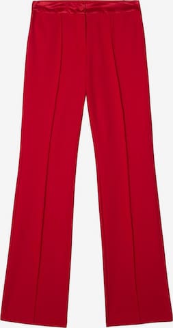 évasé Pantalon oltre en rouge : devant