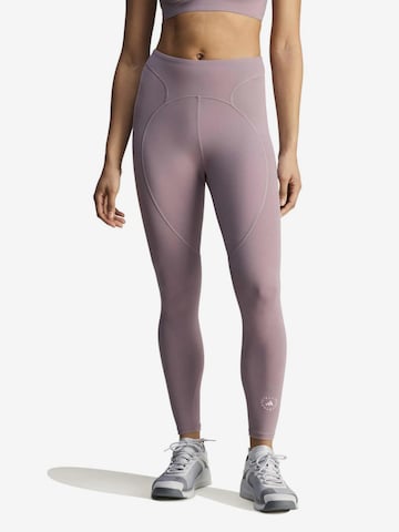 ADIDAS BY STELLA MCCARTNEYSkinny Sportske hlače - ljubičasta boja: prednji dio