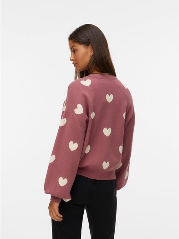 VERO MODA Sweater 'VMSomeone' in Pink