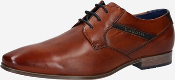 bugatti Lace-Up Shoes 'Morino' in Brown: front