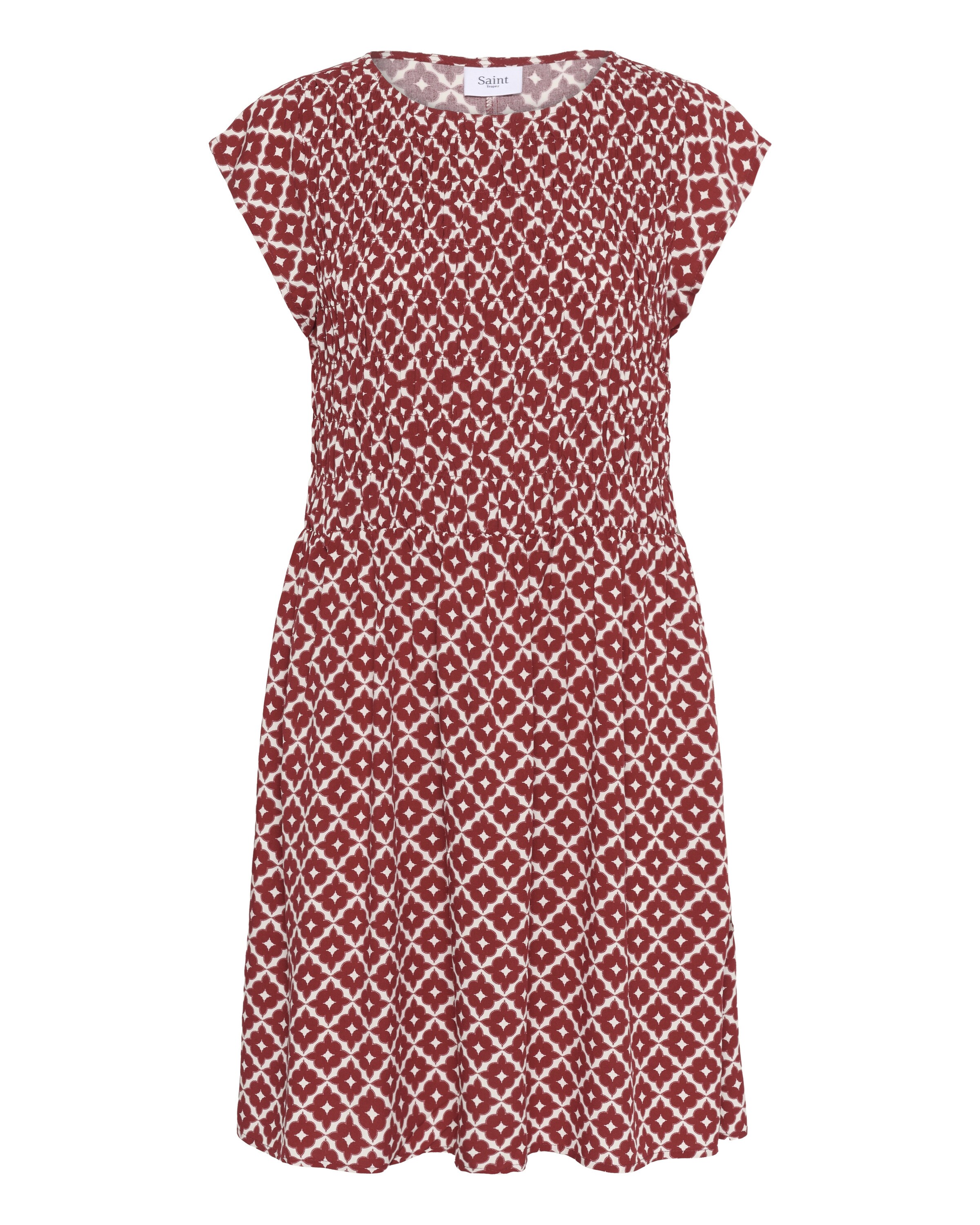 SAINT TROPEZ Kjole 'Gisla' i rød: forside