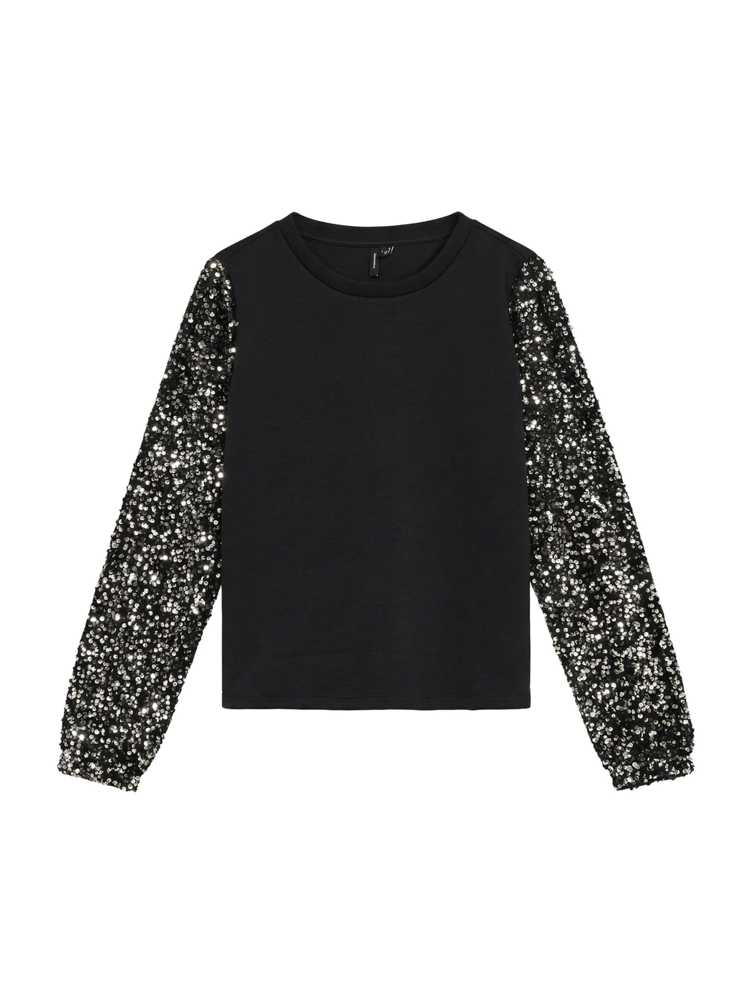 Felpa 'VMBELLA' di VERO MODA in nero: frontale