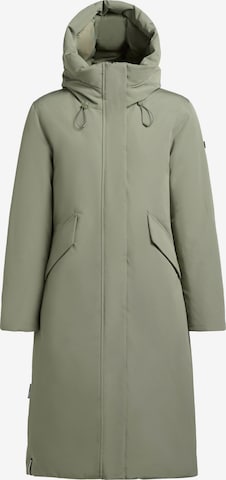 Manteau mi-saison 'Santini' khujo en vert : devant