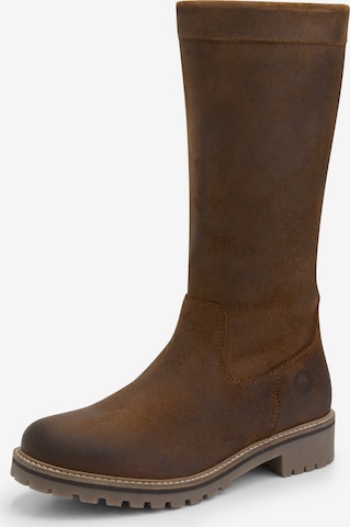 Bottes 'Varde Wax ' Travelin en marron : devant