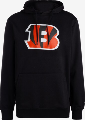 Fanatics Sweatshirt 'NFL Cincinnati Bengals' in Black: front