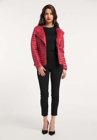 faina Between-Season Jacket in Red