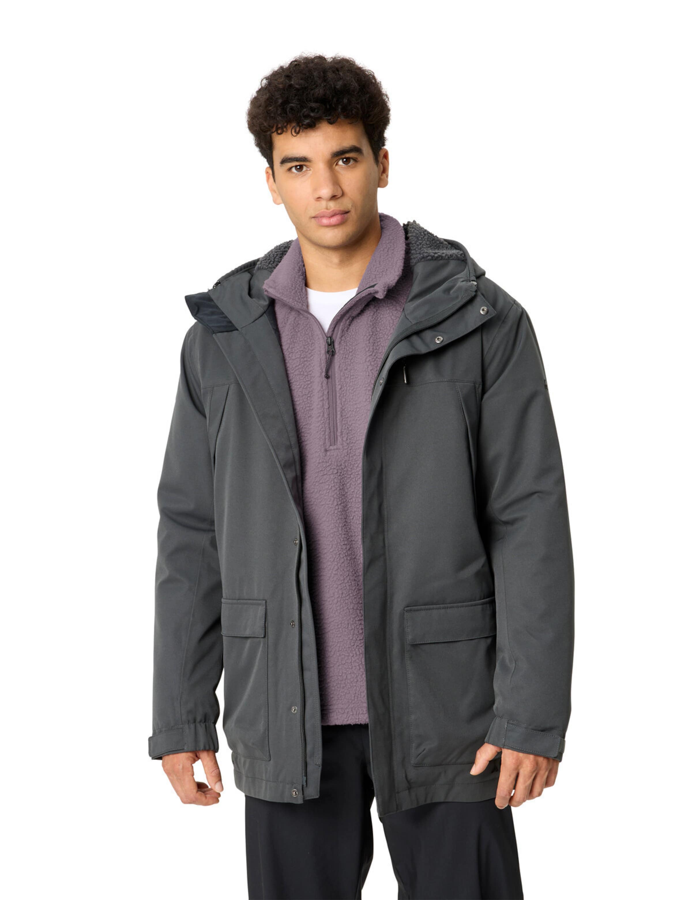 VAUDE Sports sweater 'Najun' in Purple