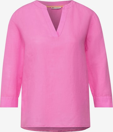 STREET ONE Blouse in Roze: voorkant