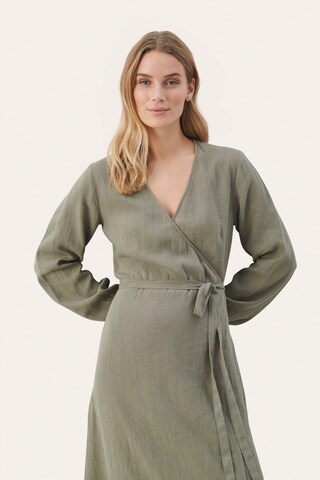 Robe 'Elinora' Part Two en vert