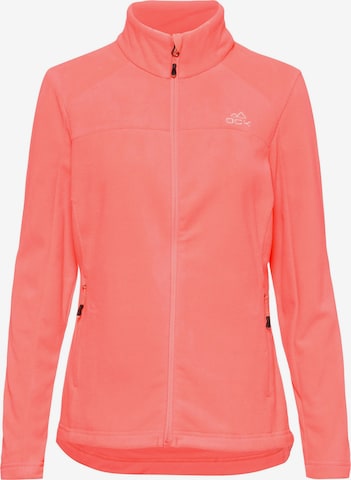 OCK Athletic Fleece Jacket in Pink: front