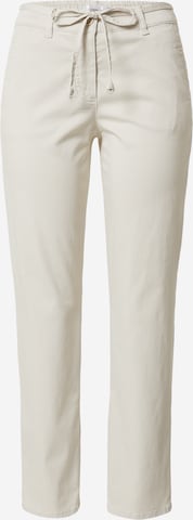 Coupe slim Pantalon chino GERRY WEBER en beige : devant