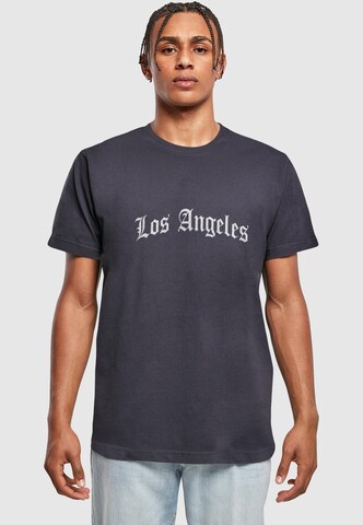 Maglietta 'Los Angeles' di MT Men in blu: frontale
