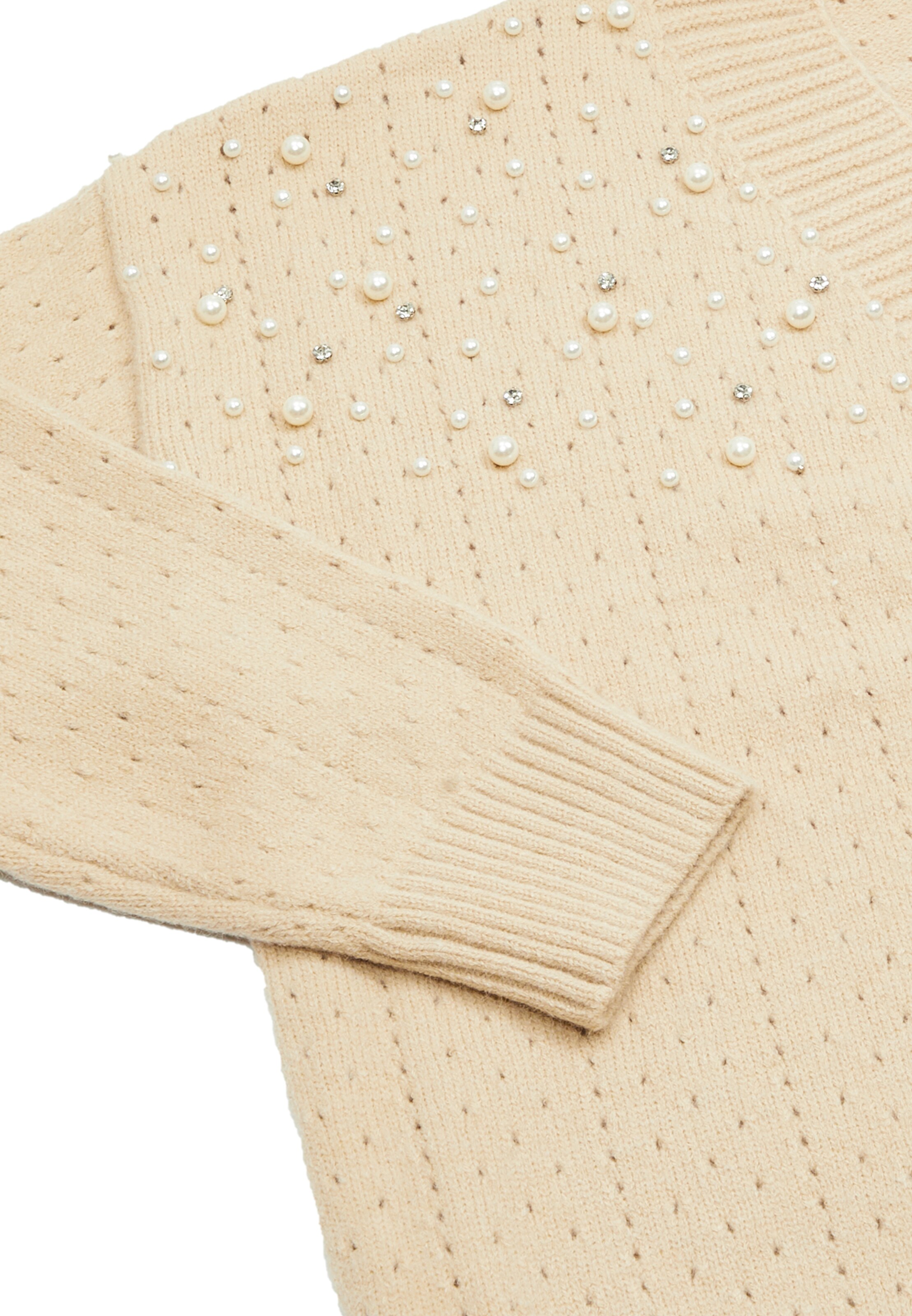 caissa - Casaco de malha em bege