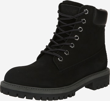 TT. BAGATT Stövlett med snörning i svart: framsida